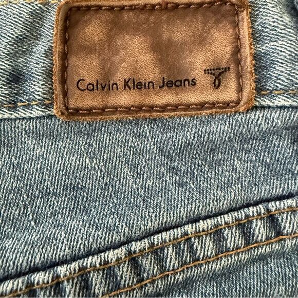 Calvin Klein Blue Boot Cut Jeans Women’s Size 6 - Picture 6 of 10